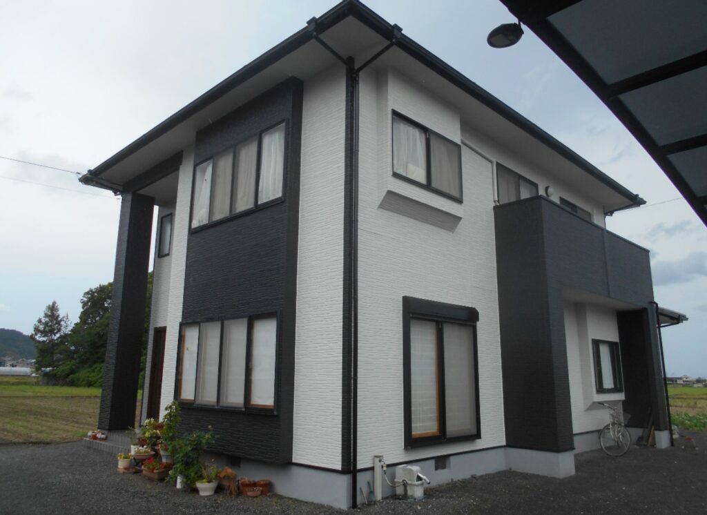 松前町外壁塗装完成