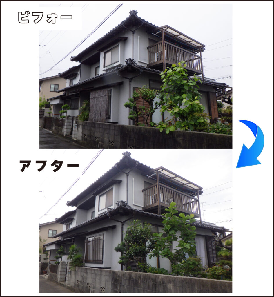 松山市 外壁塗装・屋根塗装 Ｙ様邸