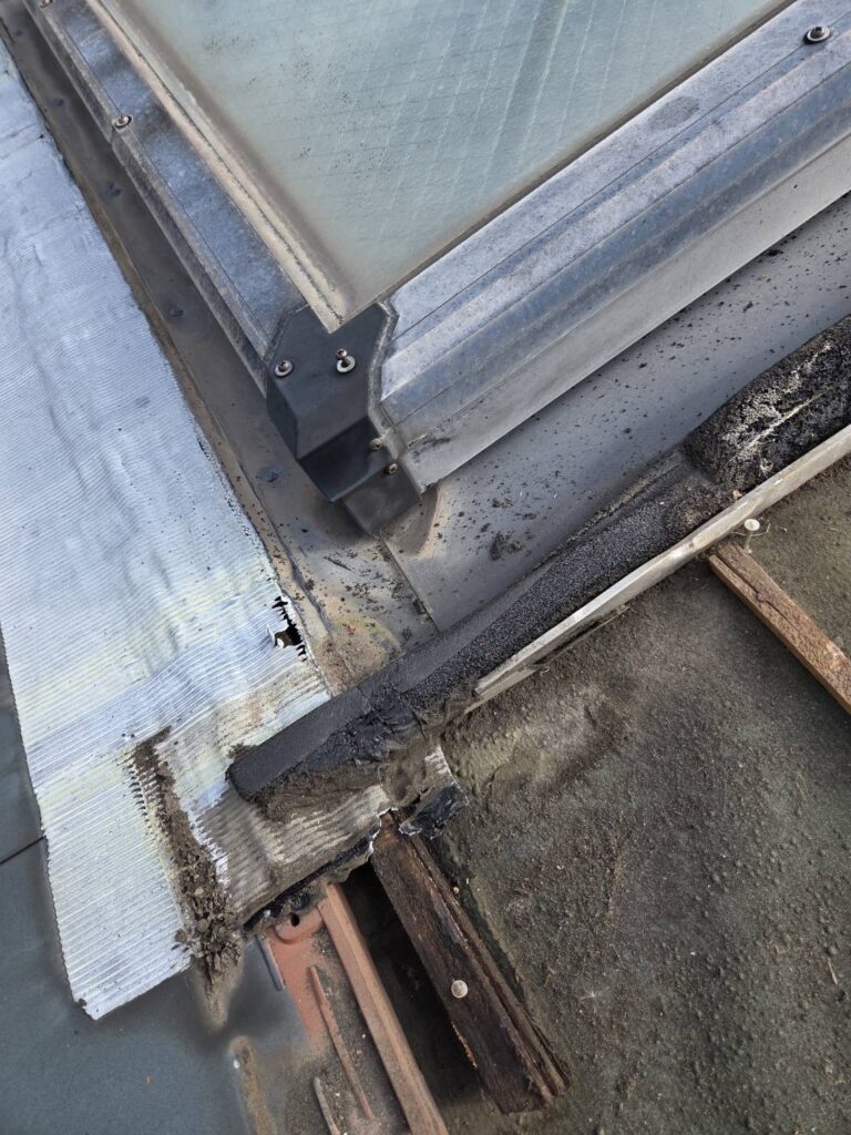 天窓　撤去工事