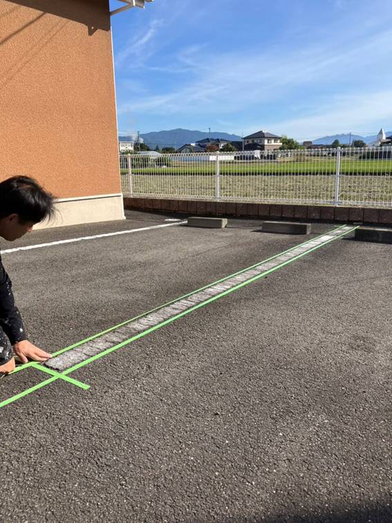 駐車場ライン引き
