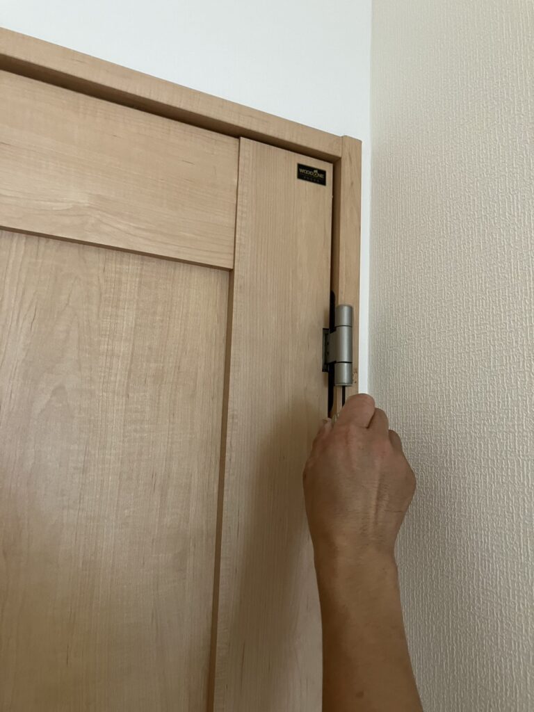 ドア交換　ドア調整