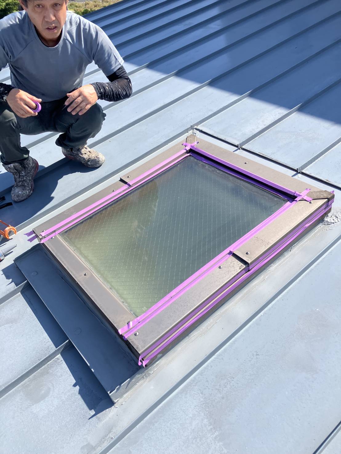 明かり窓　天窓　リフォーム