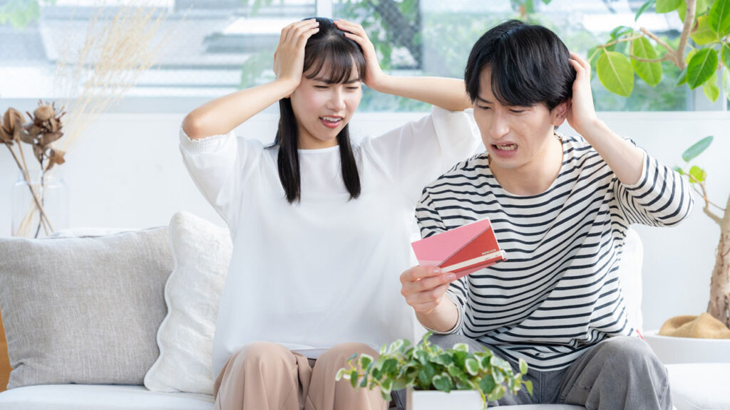 お金で困る人の画像