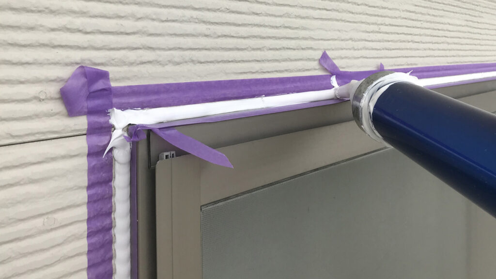 シーリング打ちの画像