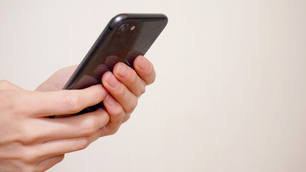 写真を撮る画像