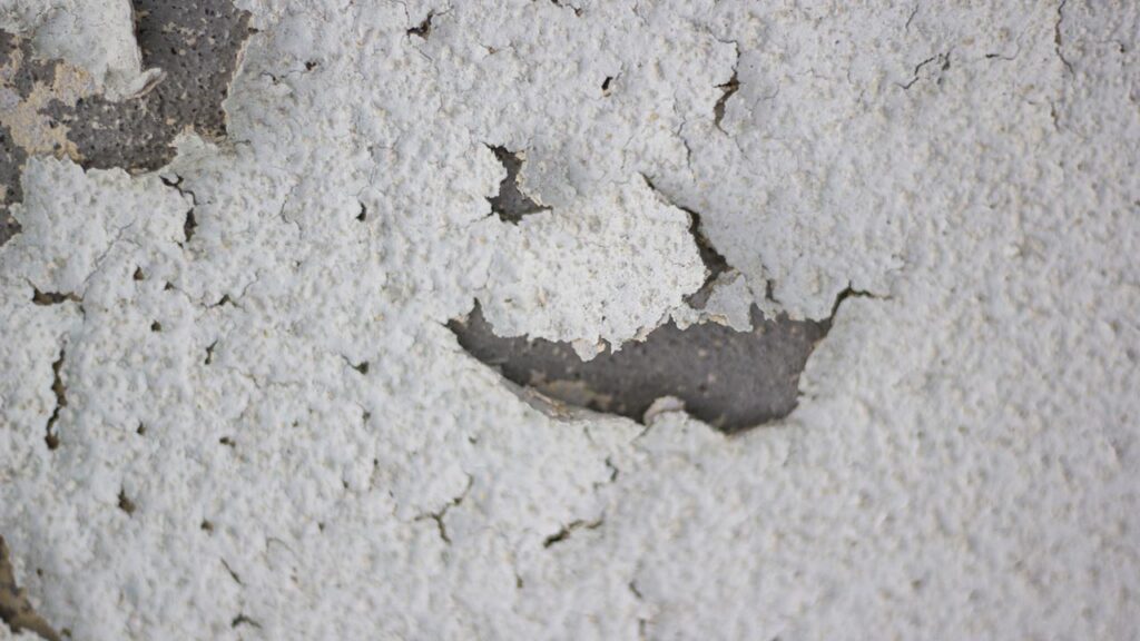 塗装剥がれの画像