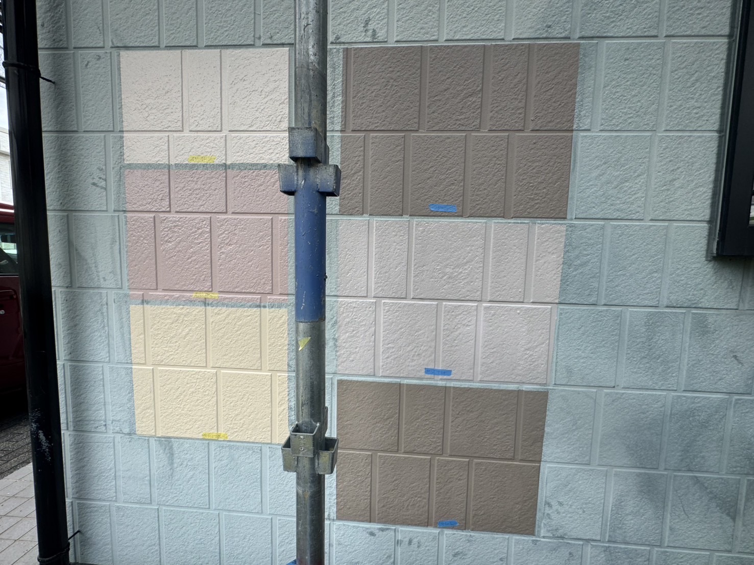 外壁塗装 試し塗り