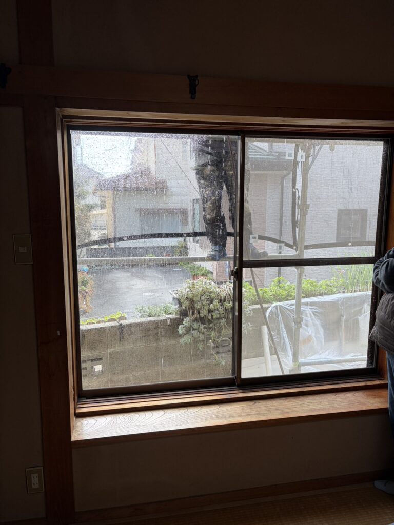 雨漏り　散水調査