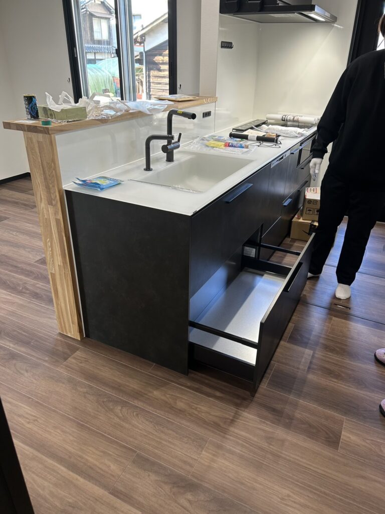 システムキッチン リフォーム後の取扱説明