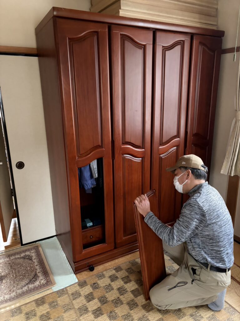 室内リフォーム　タンス修理