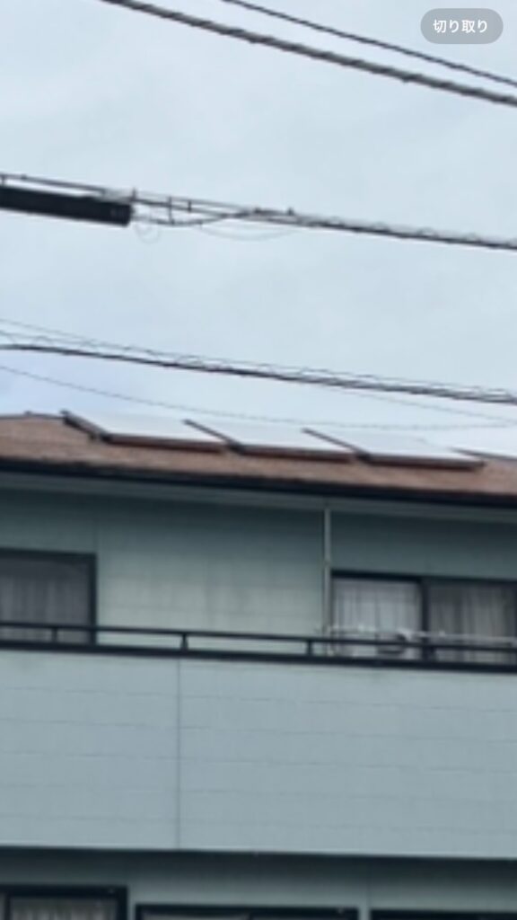 太陽熱温水器、強制循環タイプの撤去