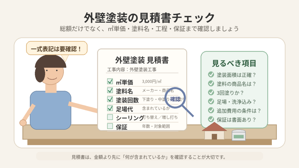 見積書で絶対にチェックする項目：単価・項目・工程を読み解く