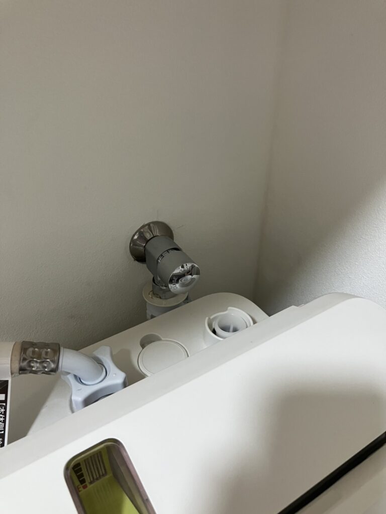 洗濯機　水栓