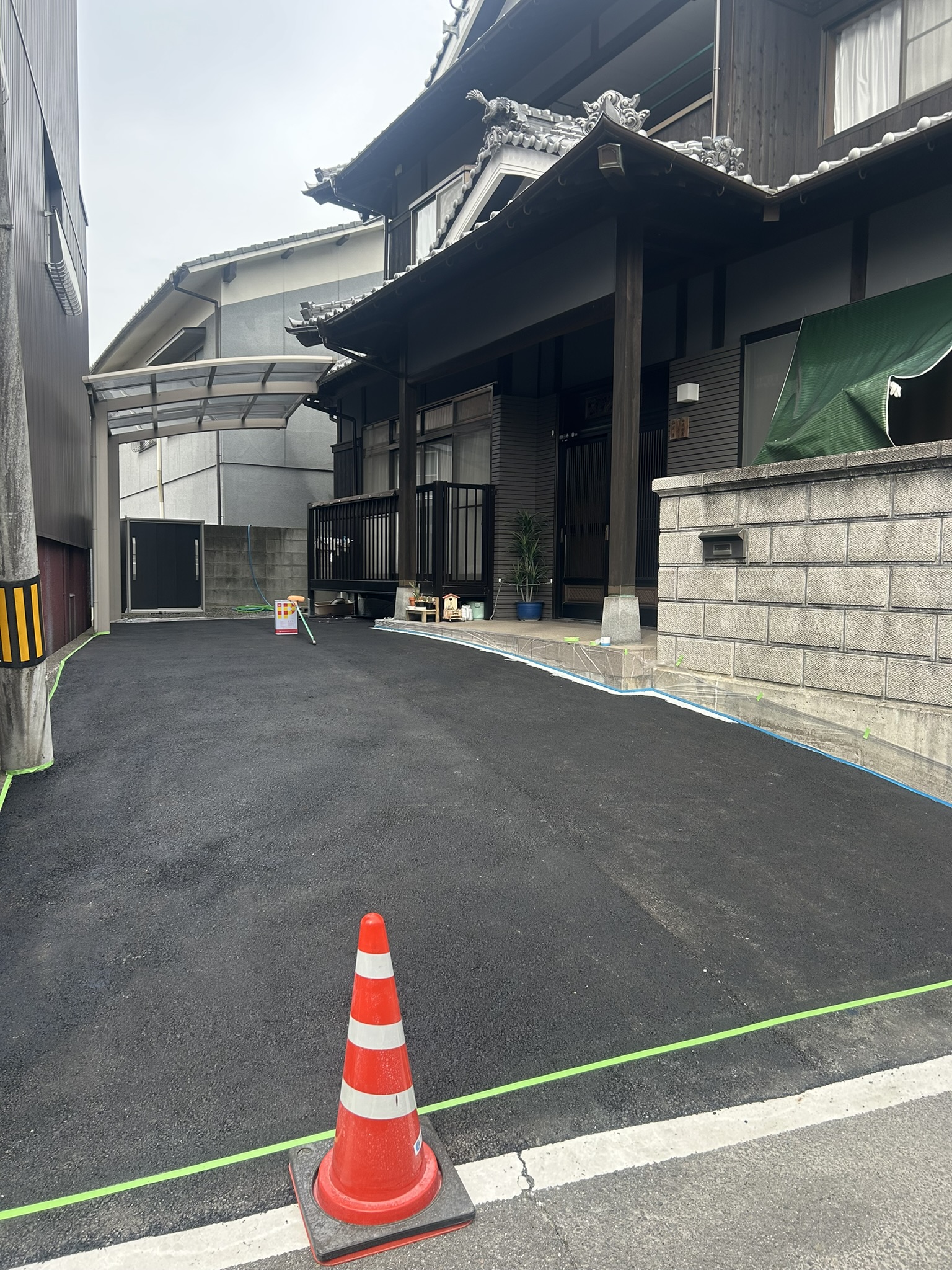 アスファルト塗装